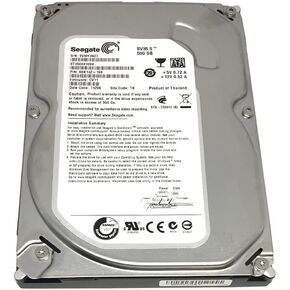 Seagate ST3500410SV 500GB 7200RPM 16MB Cache Sata Surveillance (Renewed)