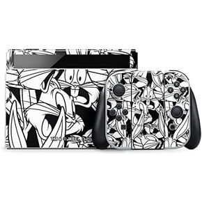 Skinit Decal Gaming Skin Compatible with Nintendo Switch OLED (2021) - Officially Licensed Looney Tunes Retro Bugs Bunny Design