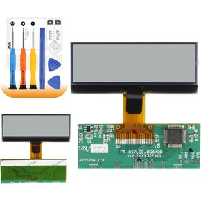 for YAESU FT-857 Ft-857D LCD Display Replacement Part for 'Zebra Stripes' Issue