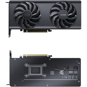 WEELIAO GUNNIR Intel Arc B580 Index 12GB GDDR6 2670MHz Dual Fan Graphics Card (192-bit, PCI-Express 4.0 x8, HDMI/DisplayPort, Supports 4k)