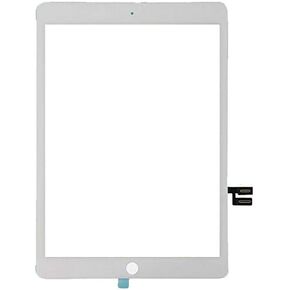 Lens Digitizer Touch Screen Glass Replacement for iPad 8 8th Generation (2020) A2429 A2428 A2270 USA (White + Home Button)