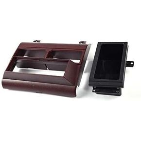 G-PLUS Car Stereo Radio Dash Kit Pocket Bezel Trim, Compatible with Chevy Crew Cab Dually/Full Size Blazer/Suburban 1992-1994 Fit GMC Crew Cab Dually 1992-1994/Suburban/Yukon Red W/o Wire Harness