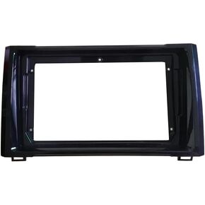9'' Car Radio Stereo Dash Frame Fascia Bezel Panel Compatible for Toyota Tundra 2014 15 16 17 18 19 20 Install Mount Kit