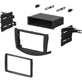 Double DIN Single DIN Car Stereo Radio Install Dash Kit Compatible with Toyota RAV 4 2006 2007 2008 2009 2010 2011