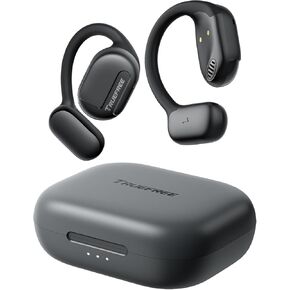 truefree O1 Open Ear Headphones Bluetooth 5.3 Wireless Open Ear Earbuds with 16.2mm Driver, Immersive Stereo Sound, Noise-Cancellation Mic for Clear Calls, 45H Playtime, for Sports Workout