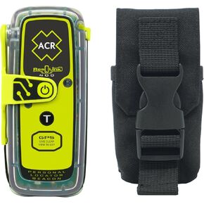 ACR ResQlink 400 Personal Locator Beacon with Pouch and Carabiner Bundle