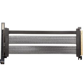 PCI-E 4.0 High Speed Flexible Extender Riser Cable 30cm 180 Degree for GTX1080, GTX1080Ti, RTX2060, RTX2070, RTX2080, RTX2080Ti, RTX3080,RTX3090, RX570 etc