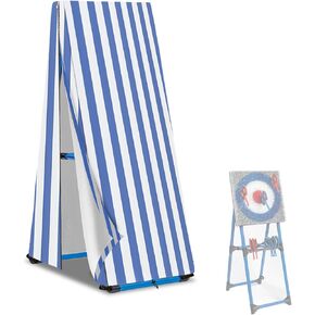 Axe Throw Target Game Set Cover with Split Zipper, Waterproof Steel Frame Throw Target Cover for Indoors and Outdoors Steel Frame（Cover Only）