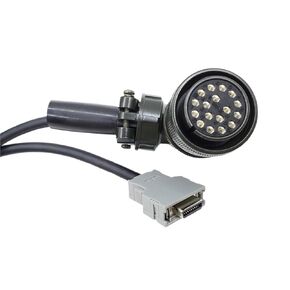 1Pcs A06B-6078-K814 K815 3Meters 5M 8M 10M Encoder Interface Servo Encoding Cable(10m,Elbow Connector)