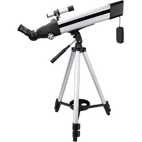 Astronomical Telescope Astronomical Refracting, HD Low Light, Portable Travel Telescope with Tripod, and Finders Scope Telescope