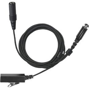 SHEEPDOG MICROPHONES 2-Wire Police Surveillance PTT Microphone, Compatible with Harris XG-100P XL-185 XL-185P XL-185Pi XL-200 XL-200P XL-200Pi XL Extreme 400P Radios.(3.5F+2W-HR3)