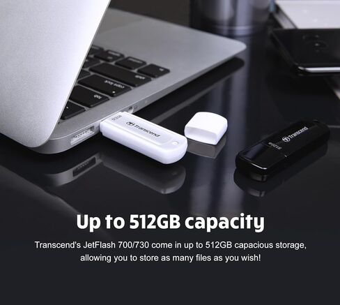 Transcend 16GB JetFlash 700 USB 3.1 Flash Drive (TS16GJF700), black in Saudi Arabia