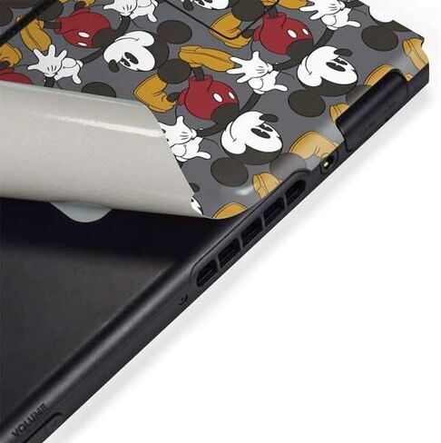 Skinit Decal Gaming Skin Compatible with Nintendo Switch Bundle - Officially Licensed Disney Mickey Mouse Backwards Design in Saudi Arabia