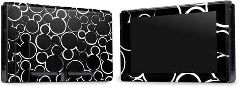 Skinit Decal Gaming Skin Compatible with Nintendo Switch Bundle - Officially Licensed Disney Mickey Mouse Backwards Design in Saudi Arabia