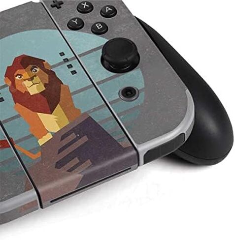 Skinit Decal Gaming Skin Compatible with Nintendo Switch OLED (2021) - Officially Licensed Disney The Lion King Simba On Pride Rock Design in Saudi Arabia