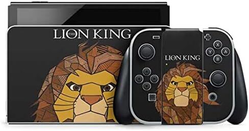Skinit Decal Gaming Skin Compatible with Nintendo Switch OLED (2021) - Officially Licensed Disney The Lion King Simba On Pride Rock Design in Saudi Arabia