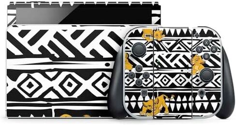 Skinit Decal Gaming Skin Compatible with Nintendo Switch OLED (2021) - Officially Licensed Disney The Lion King Simba On Pride Rock Design in Saudi Arabia