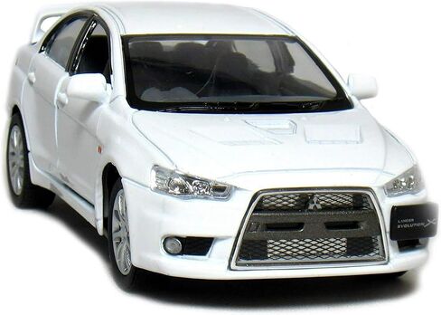 KiNSMART 2008 Mitsubishi Lancer Evolution X 1:36 Scale 5" Yellow in Saudi Arabia