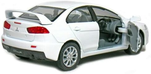 KiNSMART 2008 Mitsubishi Lancer Evolution X 1:36 Scale 5" Yellow in Saudi Arabia