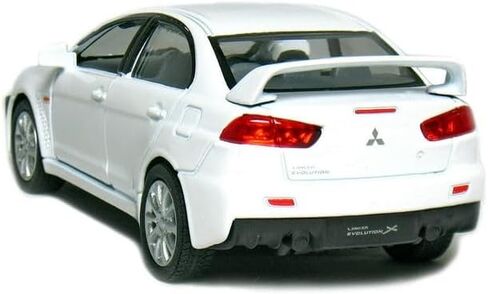 KiNSMART 2008 Mitsubishi Lancer Evolution X 1:36 Scale 5" Yellow in Saudi Arabia