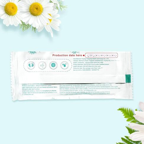 Etenpo Travel Feminine Hygiene Wipes,100 Pack Feminine Wipes Individually Wrapped,pH-Balanced,Chamomile Extract,Portable,Larger Hygiene Wipes For Women To Give Friends Homeless People in Saudi Arabia
