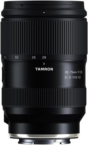 Tamron 28-75mm f/2.8 Di III VXD G2 Lens for Sony E-Mount Black ، Single in Saudi Arabia