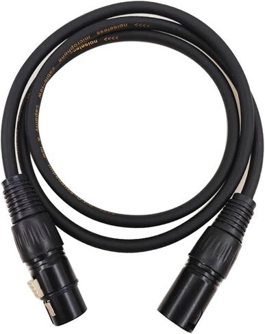 0.5m DMX512 XLR Cable ذكر إلى أنثى M/F OFC كابل الصوت محمي لخلاط الميكروفون in Kuwait