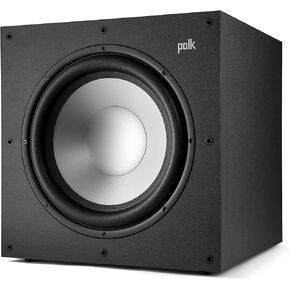 Polk Monitor XT12 Powered Sub - 12" Dynamic Balanced Woofer & 100W Class A/B Amplifier, Low-Resonance MDF Cabinet & Removable, Precision-Fit Grille, Dolby Atmos & DTS:X Compatible(Renewed)