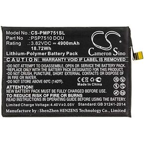 XPS Replacement Battery for Pr_estigio PSP7510 DOU, Muze C7 Duo PN PSP7510 DOU