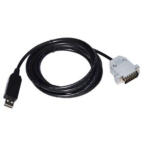 USB to D-SUB 15 PIN DB15 Male RS232 Converter Serial Communication Cable(1.8M)