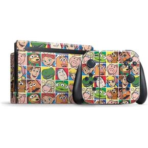 Skinit Decal Gaming Skin Compatible with Nintendo Switch Bundle - Officially Licensed Disney Toy Story Woody Apparel Design