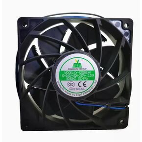 XY-12038B2H 12CM Refrigerator Freezer Fan ELOMILE XY12038B2H 110-240V/220/240V Display Cabinet Condenser Mute EC Cooling Fan