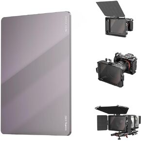 SmallRig 4 x 5.65 ND 1.8 (6 Stop) Filter, Square Neutral Density Filter, 4mm Thick Multi-Layer Coated B270 Optical Glass, 1.56% Light Transmittance for Matte Box Outdoor Filming – 4227
