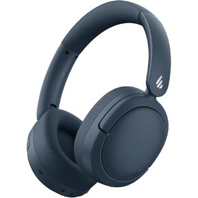 Edifier V80 Hybrid Active Noise Cancelling Headphones, True Wireless Over Ear Bluetooth Headset with 45H Playtime Hi-Res Audio Fast Charging Multipoint Connection for Travel Home Office (Navy)