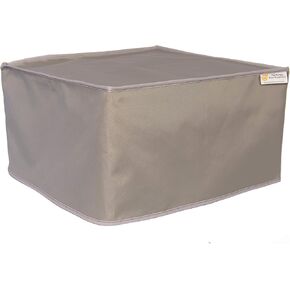 The, Silver Gray Nylon Cover for Epson Expression Home XP-5100 Small-in-One Printer, Anti Static Waterproof Cover Dimensions 14.8''W x 13.7''D x 7.4''H by The LLC