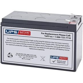 RBC17 Compatible Replacement Battery for BE650G1 by UPSBatteryCenter