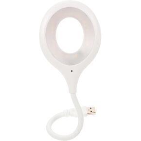 Led Bedside Lamp USB Reading Light Voice-Controlled Flexible Gooseneck