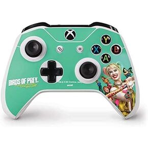 Skinit Decal Gaming Skin Compatible with Xbox One S Controller - Officially Licensed Warner Bros Harley Quinn Birds of Prey Design