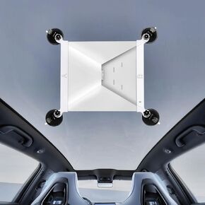 Starlink Car Mount for Mini Satellite – Heavy-Duty Suction Cup Holder for Windows & Sunroof – Adjustable Dual-Slot Mounting Kit – Compatible with Star Link Internet (Accessories Included)