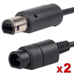 2 Pack 6ft Extension Cable for NGC Wii Gamecube Controller
