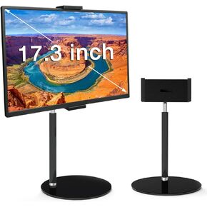 Bimo Portable Monitor Stand Holder 15.6’’,17.3’’,Tablet Stand Holder for ipad,Kindle,Heavy Duty Wider Base,Compatible with 4.7’’-17.3’’ Tablet,Smartphone,Computer Monitor(Rod Not Extend)