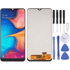 incell LCD Screen and Digitizer Full Assembly for Galaxy A20 A205F/DS, A205FN/DS, A205U, A205GN/DS, A205YN, A205G/DS, A205W (Black)
