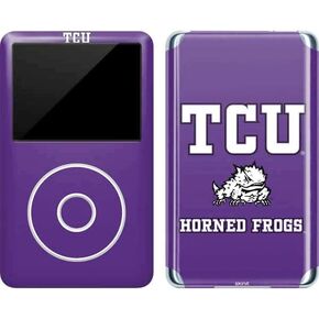Skinit Decal MP3 Player Skin Compatible with iPod Classic (6th Gen) 80GB - Officially Licensed College Texas Christian University Mascot Design