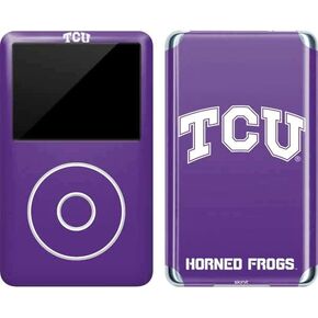 Skinit Decal MP3 Player Skin Compatible with iPod Classic (6th Gen) 80GB - Officially Licensed College TCU Horned Frogs Design