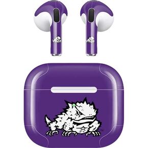 Skinit Skinit Audio Audio Skin متوافق مع Apple Airpods (3rd Gen ، 2021) - Dorned Horned Fort Worth Design