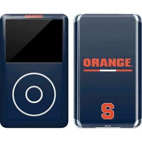 Skinit Decal MP3 Player Skin Compatible with iPod Classic (6th Gen) 80GB - Officially Licensed College Syracuse University Orange Design