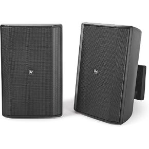 Electro-Voice EVID-S8.2B 360W 8 inch Weather-resistant Wall-mount Speaker (Pair) - Black