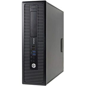 HP Elite Desk 800 G1 SFF Desktop PC - Intel Quad Core i5 4570 3.2Ghz 16GB DDR3 RAM,256GB SSD 1TB HDD,DVDROM,Display Port,USB 3.0,VGA,Free Keyboard,Mouse,WiFi Adapter,Windows 10 Home(Renewed)