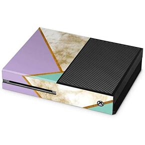 Skinit Decal Gaming Skin Compatible with Xbox One Console - Originally Designed Angled Marble Design