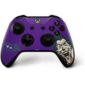 Skinit Decal Gaming Skin Compatible with Xbox One X Controller - Officially Licensed Warner Bros The Classic Joker Design